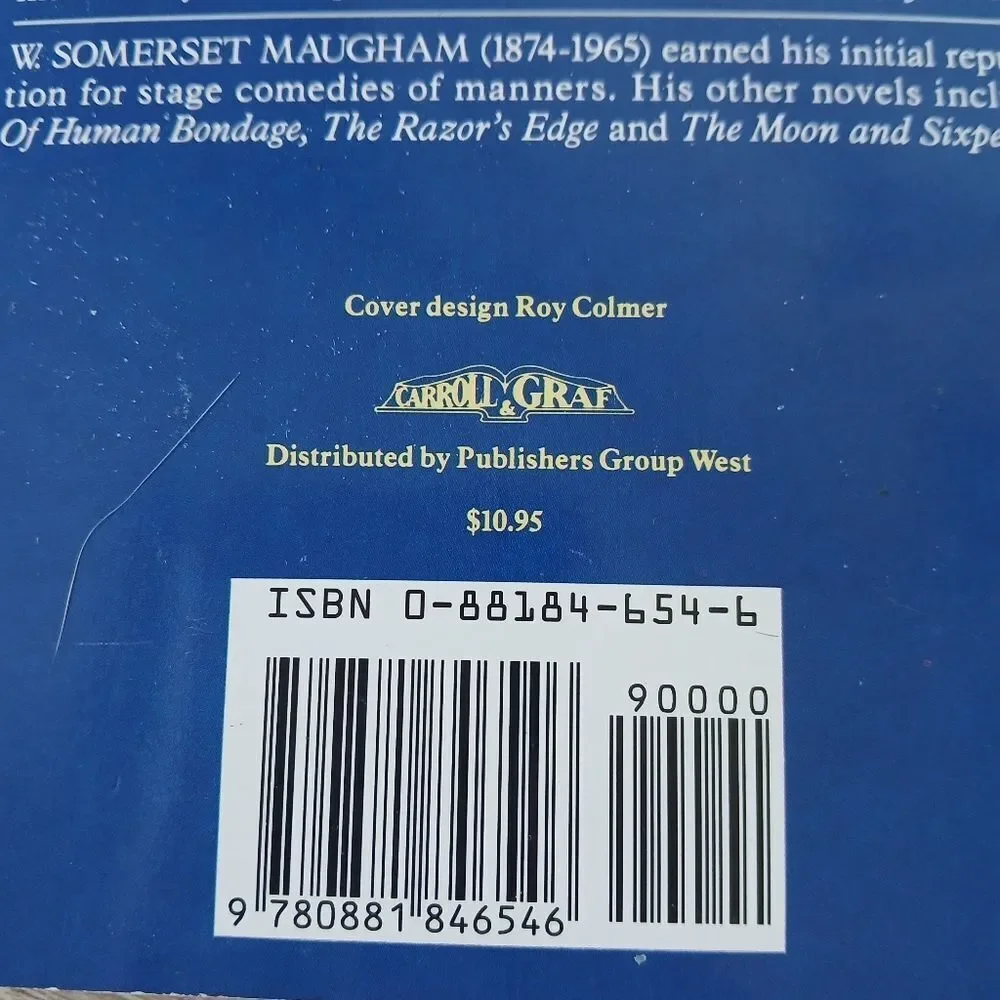 The Explorer Somerset Maugham Paperback Classic Trade 1991 Very Good Book